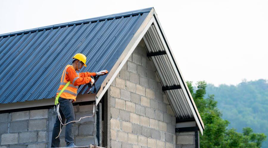 Professional gutter cleaning in Ola, ID